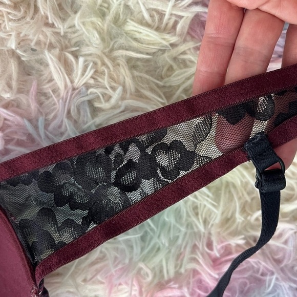 NWOT La SENZA Remix Black and Pink Push-Up Bra- 34A - Picture 8 of 8